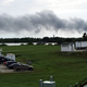 Smoke rises from a SpaceX launch site Thursday, Sept. 1, 2016, at Cape Canaveral, Fla. NASA said SpaceX was conducting a test firing of its unmanned rocket when a blast occurred.